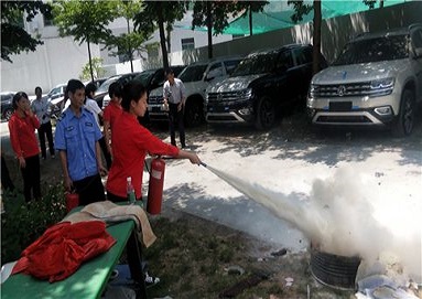 科發(fā)工業(yè)園組織消防安全知識培訓(xùn)，擰緊員工思想“安全螺絲”